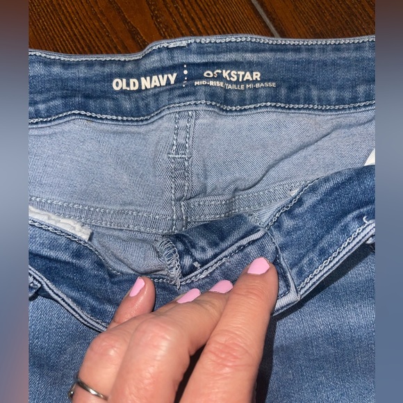 Old Navy Mid-Rise Rockstar Jeans - Picture 2 of 9